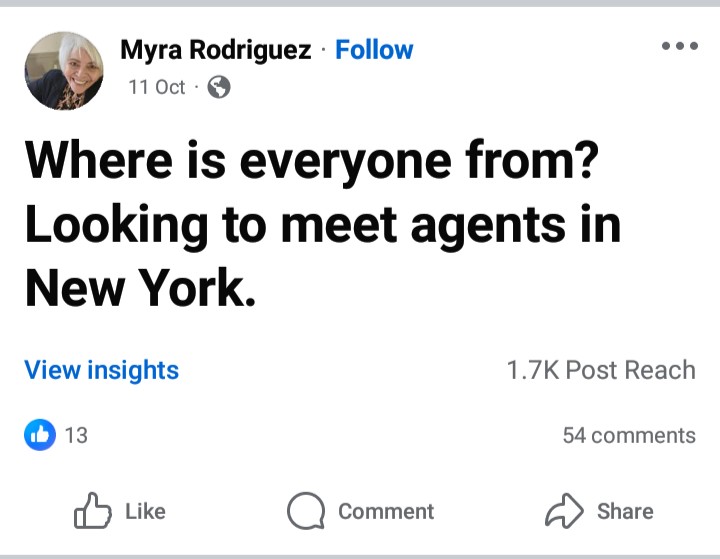Real post from the group, example 13