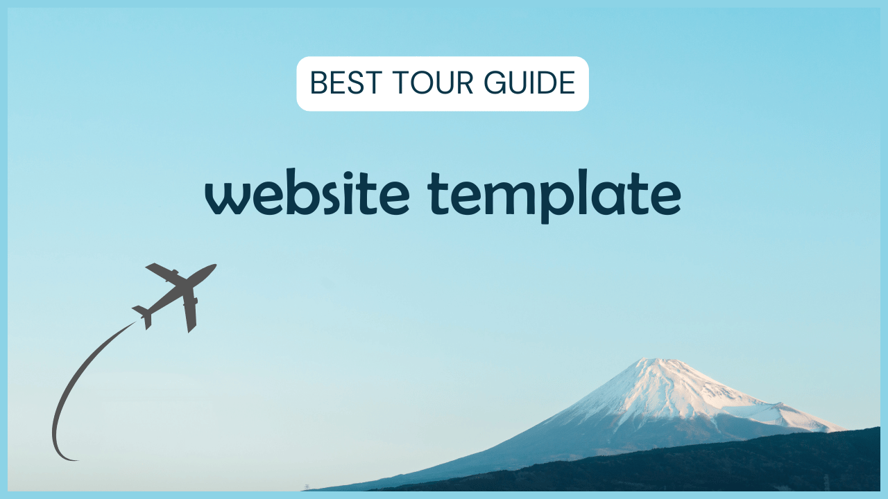 Best Tour Guide Website Template in 2026